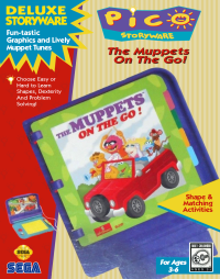 The Muppets On The Go Sega Pico US box art